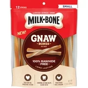 Milk-Bone Gnaw Bones Treat Sticks, Chicken, Rawhide-Free Chews (Various Sizes)