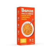 Banza Gluten Free Mac & Cheese with Elbow Chickpea Pasta + Classic Cheddar Cheese, 5.5 oz