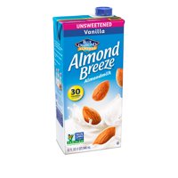 (3 pack) Almond Breeze Unsweetened Vanilla Almond Milk, 32 fl oz