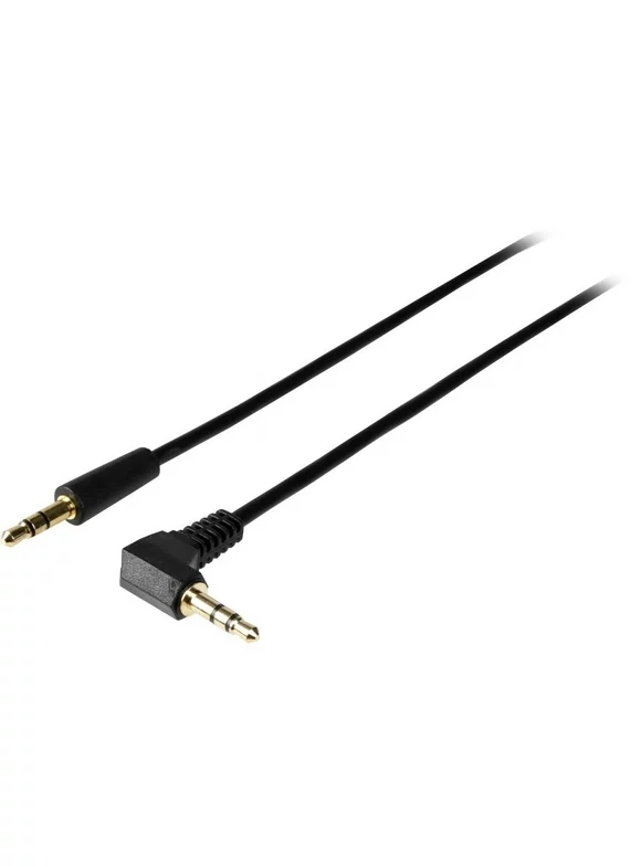 Tripp Lite P312-003-RA 3 ft. 3.5mm Mini Stereo Audio Cable with One Right Angle plug Male to Male