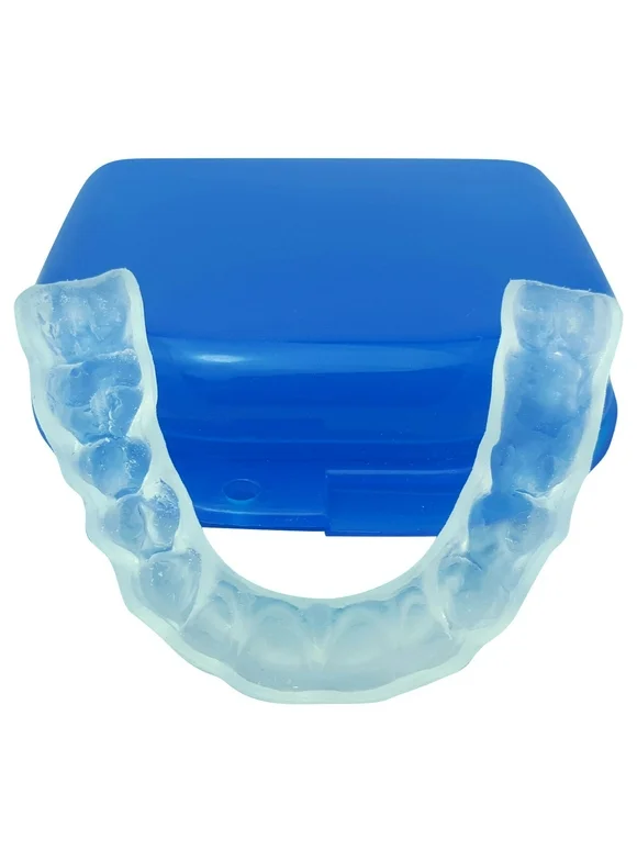 Dental Night Guard For Maximum Comfort and Protection Against Teeth Grinding and Clenching. 2 PACK! Includes Free Storage Case