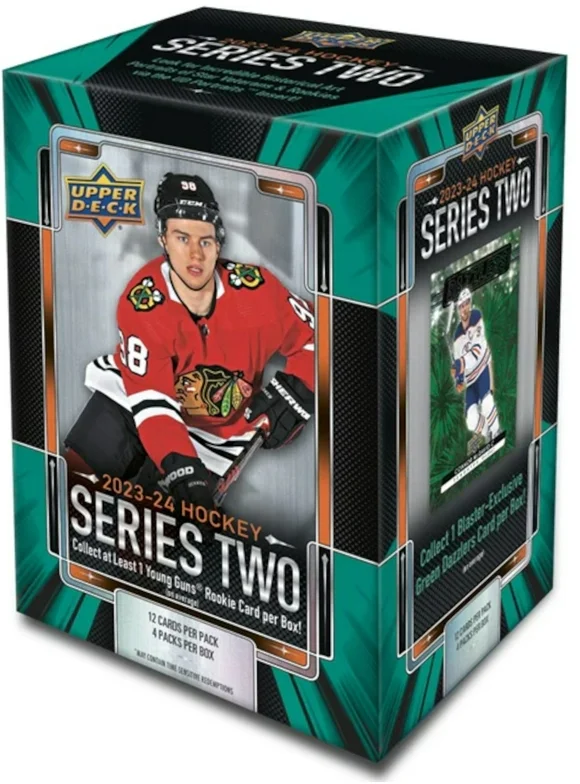 2023-24 Upper Deck Series 2 Hockey DX Daily Store Exclusive Oversized Young Guns Blaster