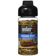 WEBER Grill CHICAGO STEAK Seasoning 2.5 oz. (Pack of 2)