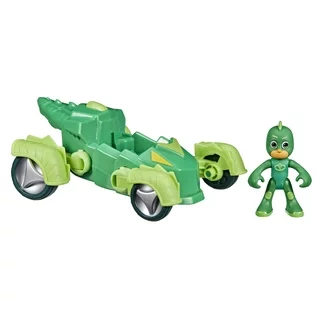 PJ Masks Gekko Deluxe Vehicle, Preschool Car and Action Figure