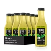 (12 Bottles) Pure Leaf Honey Green Iced Tea, 18.5 fl oz