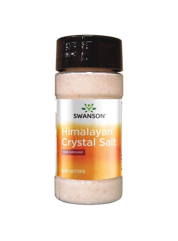 Swanson Pink Himalayan Crystal Salt 5.29 oz Salt