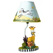 Fantasy Fields Sunny Safari, Kids Small Jungle Animal Table Lamp