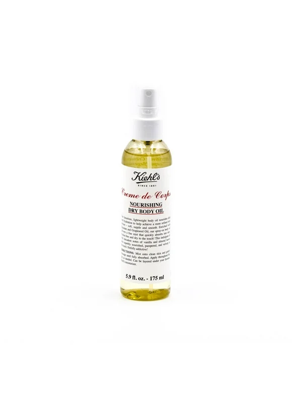 Kiehl's Creme de Corps Nourishing Dry Body Oil 5.9oz (175ml)