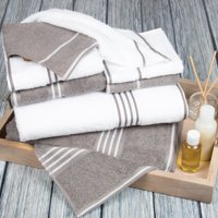 Somerset Home Rio 8 Piece Cotton Bath Towel Set