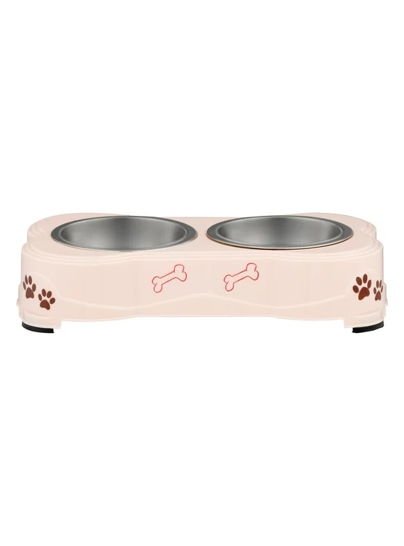 Loving Pets Dolce Diner Pint Pink for Dogs and Cats 1.0 CT
