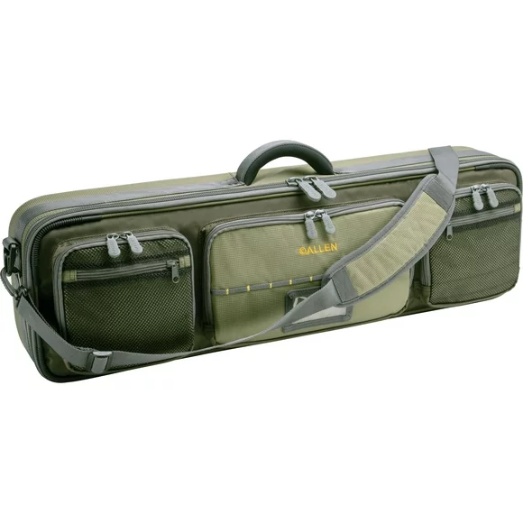 Allen Company Cottonwood Fly Fishing Rod & Gear Bag Case, Olive Green