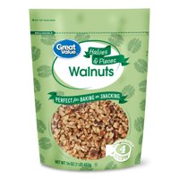 Great Value Walnuts Halves & Pieces, 16 oz