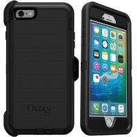 OtterBox Defender Series Rugged Case & Holster for iPhone 6s Plus & 6 Plus, Black