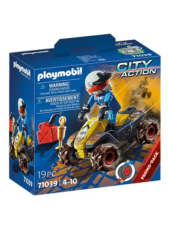 Playmobil City Action Racing Quad Building Set 71039