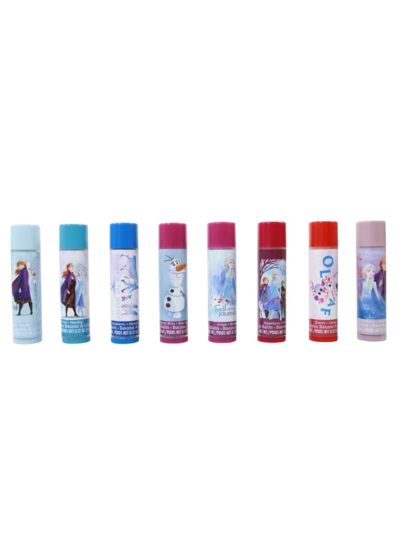 Frozen 2 Lip Balm 8 Pack With Assorted Colors And Flavors Party Favors