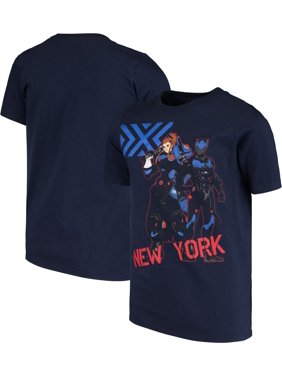 New York Excelsior Youth Heroic T-Shirt - Navy