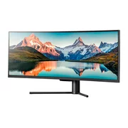 Monoprice 43in CrystalPro Curved Ultrawide Monitor - 32:10, 1800R, DFHD, 3840x1200p, 120Hz, 4ms, DisplayHDR 400, AMD FreeSync, Quantum Dot, VA - Home, Office, Business, Student Use