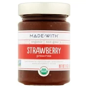 Made With Preserve Strawberry Org,11 Oz (Pack Of 6)