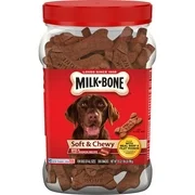 Milk-Bone Soft & Chewy Beef & Filet Mignon Recipe Dog Treats (Various Sizes)