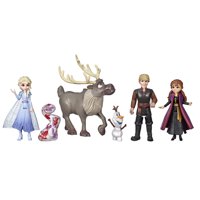 Disney Frozen 2 Playset with Elsa, Anna, Kristoff, Olaf, Sven & Gale