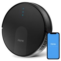 iHome AutoVac Eclipse G 2-in-1 Robot Vacuum and Mop with Homemap Navigation, Ultra Strong Suction Power, Wi-Fi/App Connectivity
