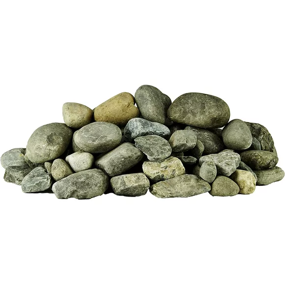 Peach Country Delaware River Rock, Decorative River Rock Stones - Natural Unpolished Mixed Color Stones | Hand-Picked, Premium Rock for Garden and Landscape Design