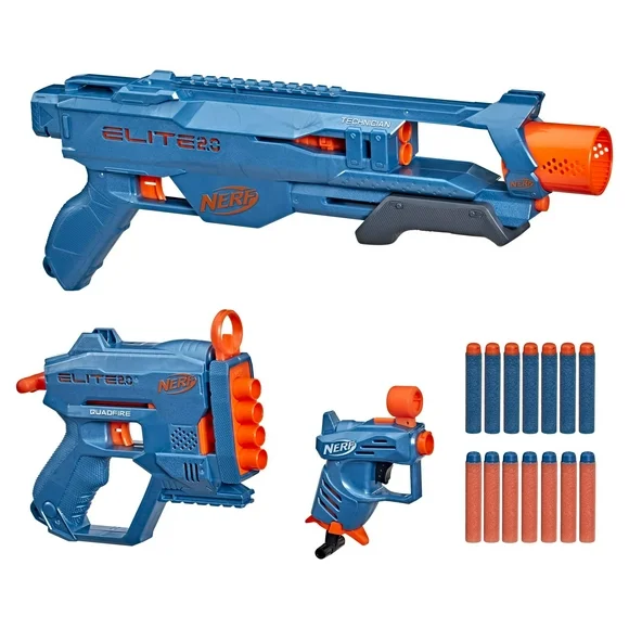 Nerf Elite 2.0 Loadout Pack Kids Toy Blaster for Boys and Girls with 14 Darts, Only At DX Daily Store