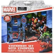 Marvel Stamper Set (JOURNAL, PEN, STICKER SHEET & STAMPERS)