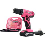 Apollo Tools DT4937P 10.8-Volt Lithium-Ion Cordless Drill with 30-Piece Accessory Set