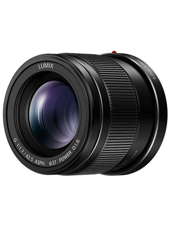 Panasonic LUMIX G Lens 42.5mm F1.7 ASPH Mirrorless Micro Four Thirds, H-HS043K