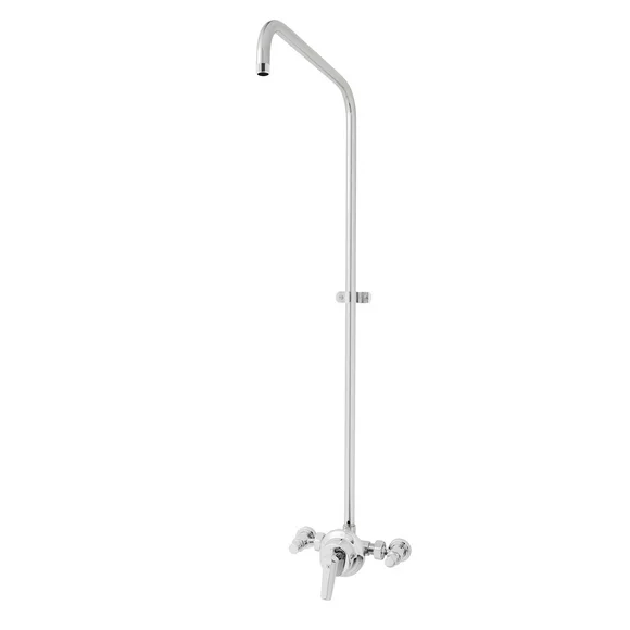 Speakman Sentinel Mark II Exposed Outdoor Industrial Shower, Polished Chrome