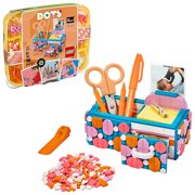 LEGO DOTS Desk Organizer 41907 DIY Craft Decorations Kit, Building Toy, Gift for Kids (405 Pieces)