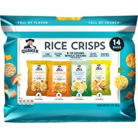 Quaker Rice Crisps, Sweet & Savory Variety Pack, 14 Count