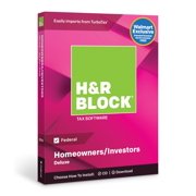 [OLD VERSION] H&R Block Tax Software Deluxe 2018