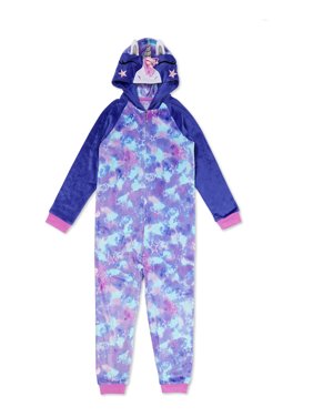 Wonder Nation Girls Exclusive Super Soft Fleece Blanket Sleeper Pajama Sizes 4-18 & Plus