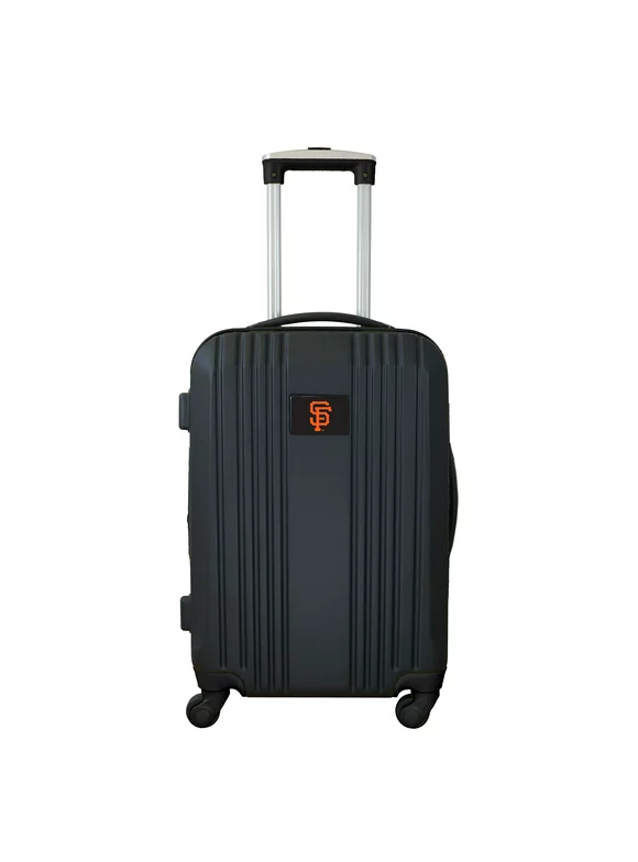 Mojo Outdoors MLB San Francisco Giants 21 in. Carry-On Hardcase Two-Tone Spinner