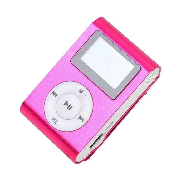 Spring Savings Clearance Items Home Deals! Zeceouar Portable MP3 Player, 1PC Mini USB LCD Screen MP3 Micro SD TF Card Support Sports Music Player