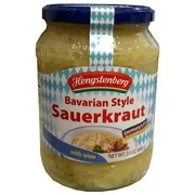 Bavarian Style Sauerkraut with Wine, 24 oz (680g)