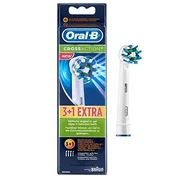 Oral-B Cross Action Replacement Brush Heads, 4 Count