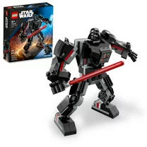 LEGO Star Wars Darth Vader Mech 75368 Buildable Action Figure Featuring a Lightsaber and a Cockpit that Opens, this Collectible Star Wars Toy, Christmas Stocking Stuffer for Kids Ages 6 and Up