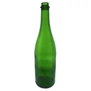 750 ml Green Champagne Bottles, 12 per case