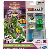 Hasbro, Angry Birds Transformers Telepods Autobird Jazz Bird vs. Deceptihog Brawl Pig Figure 2-Pack [Deceptihogs Revenge]