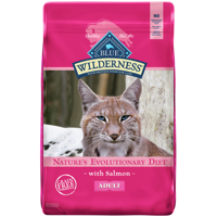 Blue Buffalo Wilderness High Protein, Natural Adult Dry Cat Food, Salmon 9.5-lb