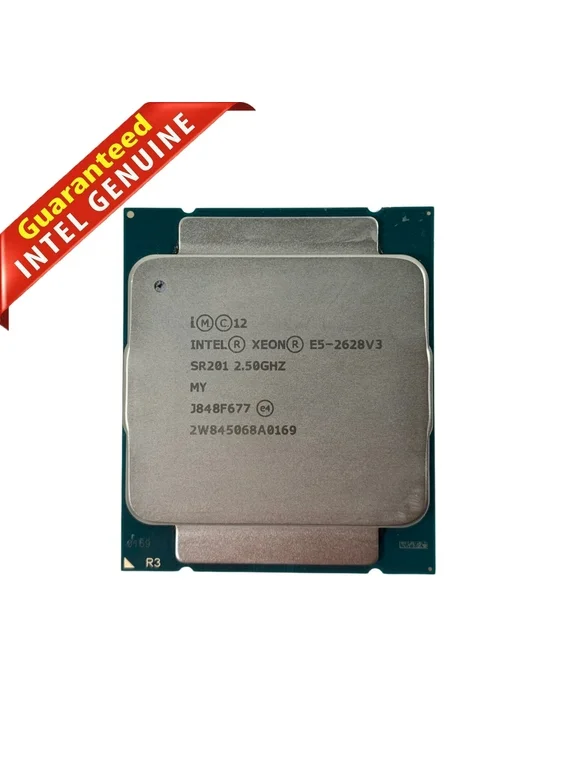 Pre-Owned Intel Xeon E5-2628 V3 2.5GHz 8 Core 85W 20MB 9.6GT/s CPU Processor SR201 (Like New)