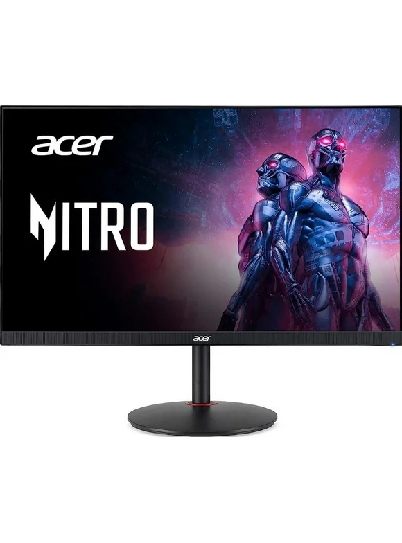 acer Nitro 27" WQHD 2560 x 1440 PC Gaming IPS Monitor | AMD FreeSync Premium | Up to 240Hz Refresh | Up to 0.5ms | DisplayHDR 400 | sRGB 99% | 1 x Display Port 1.4 & 2 x HDMI 2.0 | XV272U W2bmiiprx