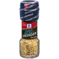 (2 Pack) McCormick Garlic Sea Salt Grinder, 1.58 oz