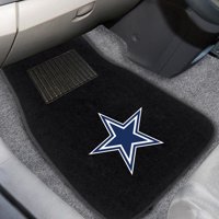 Dallas Cowboys 2-Piece Embroidered Car Mat Set