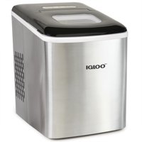 IGLOO ICEBNH26SS 26-Pound Self Cleaning Ice Maker, Stainless