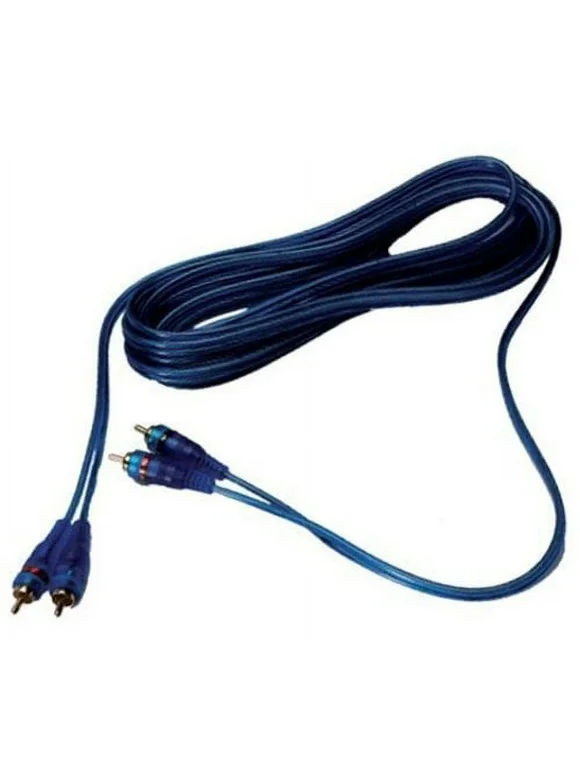 Absolute ABC-20 (BLUE) Pair Of 20' Ft ABC Series RCA Interconnect Audio Cables
