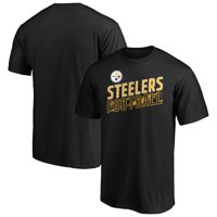 Men's Fanatics Branded Black Pittsburgh Steelers Engage Elevate T-Shirt